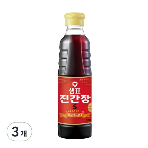 샘표 진간장 S, 1.7L, 2개