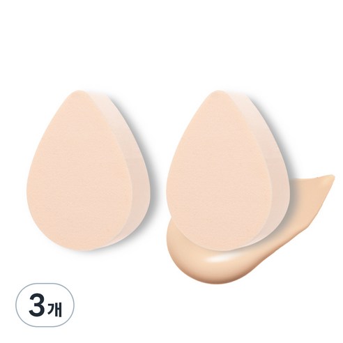 더툴랩 하이드로 메이크업 스펀지 워터 드롭 2개입, 3개