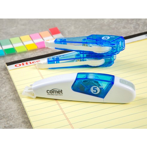 문서 작업에 필수적인 코멧 수정테이프 + 리필 2p, 1세트