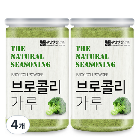 부영한방약초 브로콜리가루, 140g, 4개