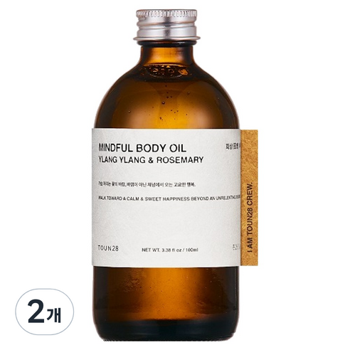 톤28 바디 오일 회상 일랑일랑 로즈마리, 100ml, 2개