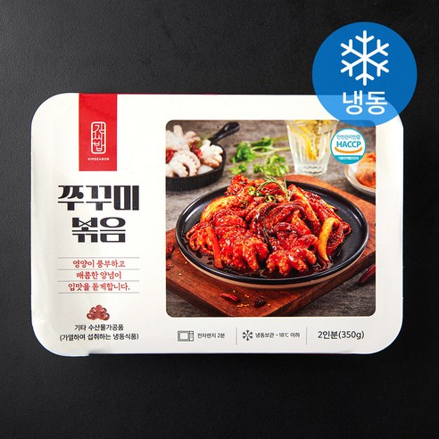 김씨밥 쭈꾸미 볶음 (냉동), 350g, 1개 - 기타수산물 | 쿠팡