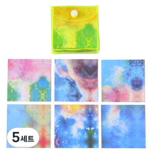 미소로운 별하늘 이벤트 학 종이접기 7.7 cm TYPE 09 252p 세트, 5세트, 6색