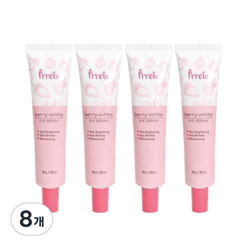 프레티 베리 화이트 아이세럼, 30g, 8개