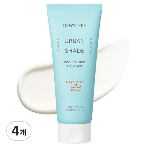 듀이트리 어반 쉐이드 쿨 카밍 수분 선크림 SPF50+ PA++++, 150ml, 1개 바디선크림