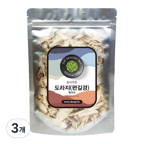 동이약초 도라지 편길경, 150g, 3개