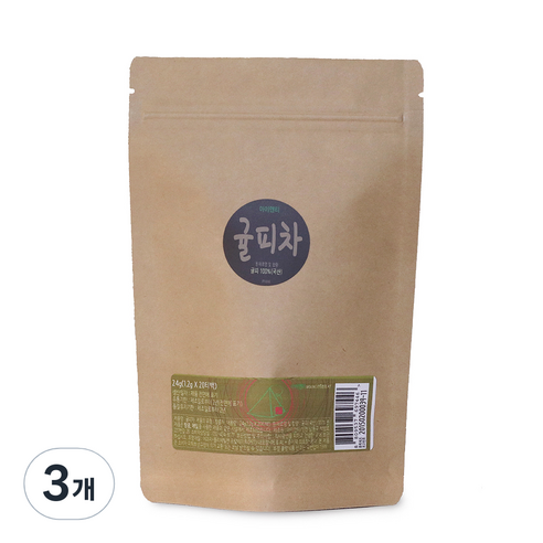아이앤티 귤피차 삼각티백, 1.2g, 20개입, 3개