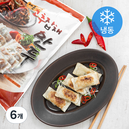 청아냉동식품 매콤고추잡채 만두 (냉동), 1.4kg, 6개