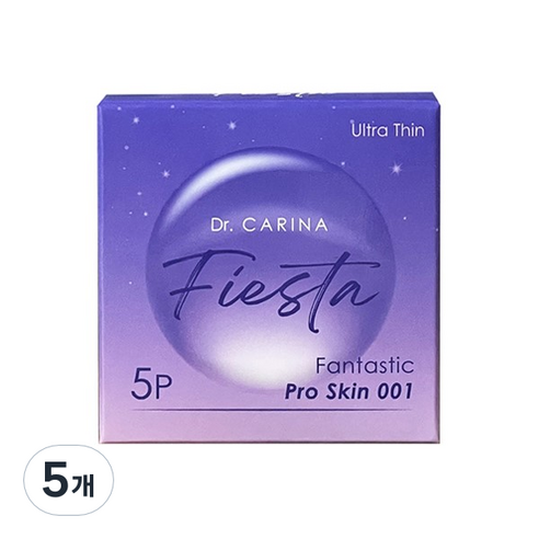 닥터카리나 피에스타 콘돔 판타스틱 프로 스킨 001, 5개, 5개입