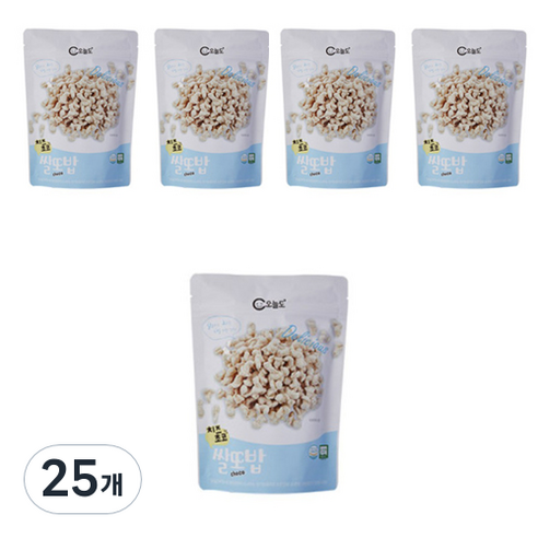 오늘도 유기농 치즈초코 쌀또밥 30g, 치즈 + 초코 혼합맛, 25개