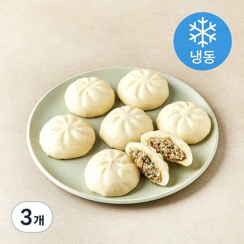 청아냉동식품 발효 고기왕찐빵 (냉동)