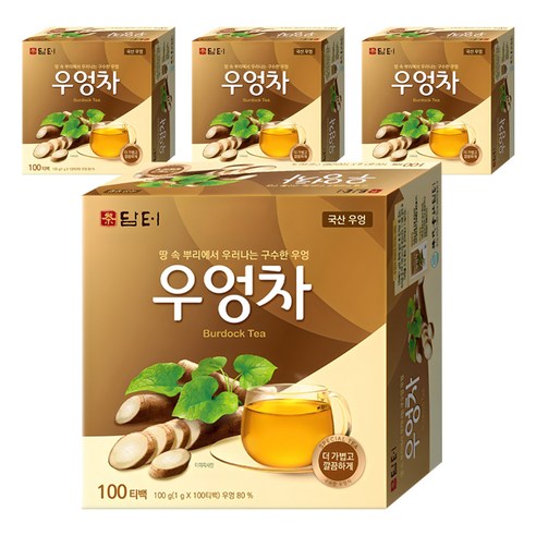담터 우엉차, 1g, 100개입, 4개