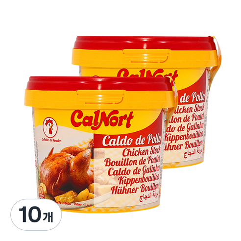 칼노트 치킨 스톡 조미료, 250g, 10개