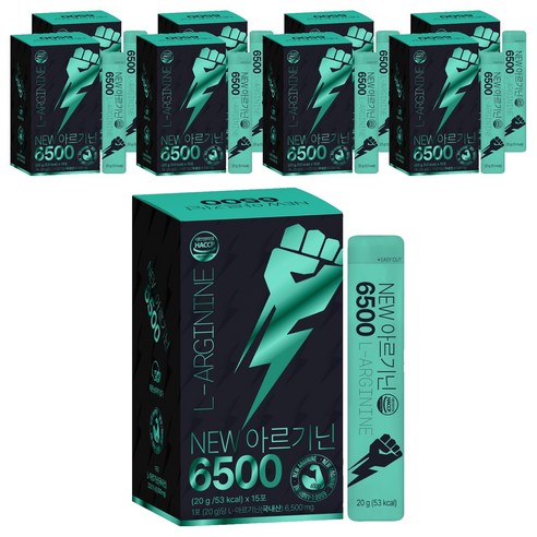 라이프힐 NEW 아르기닌 6500, 20g, 135개