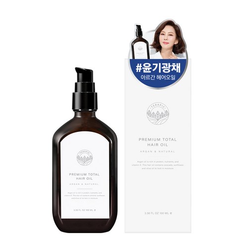 테라픽 프리미엄 토탈 헤어오일, 100ml, 1개