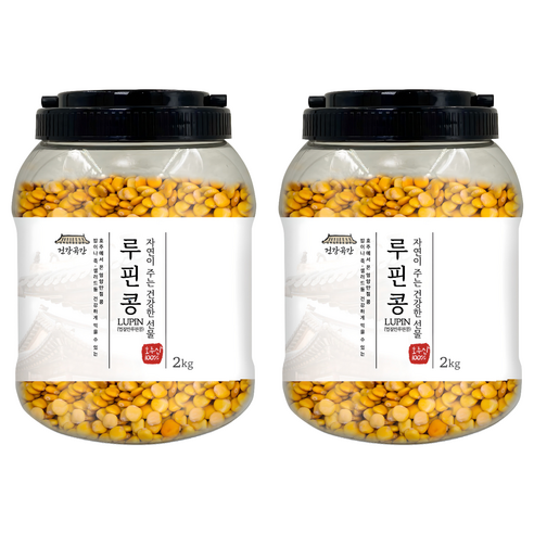 건강곡간 루핀콩, 2kg, 2개