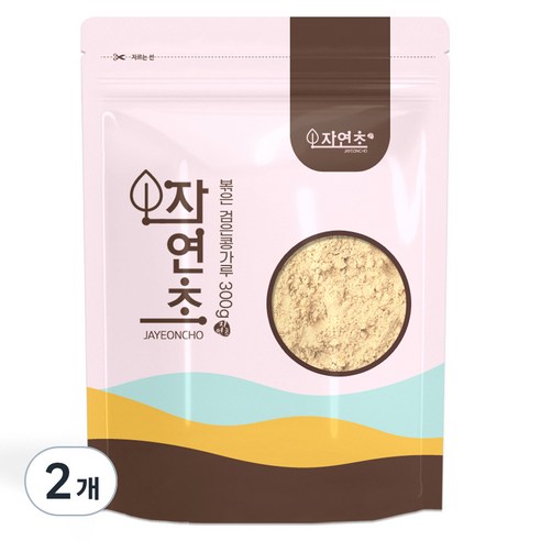 자연초 볶은 검은콩 가루, 2개, 300g
