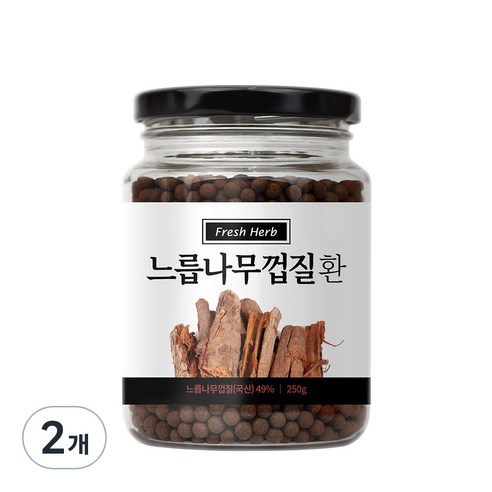 신선약초 느릅나무껍질환, 2개, 250g