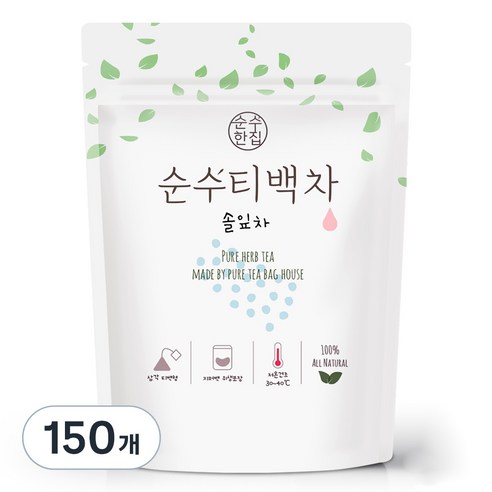 순수한집 순수티백차 솔잎차, 1g, 50개입, 3개