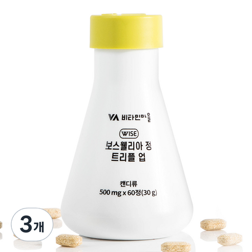비타민마을 보스웰리아 정 트리플 업 30g, 60정, 3개