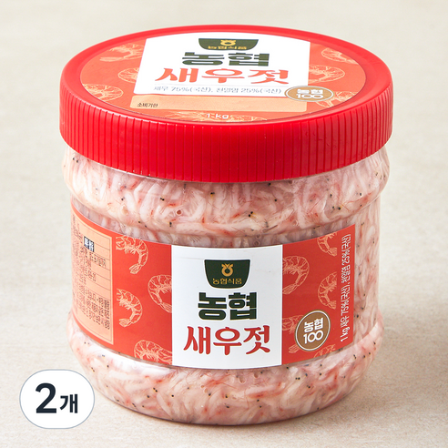 농협식품 국내산 새우젓, 1kg, 2개