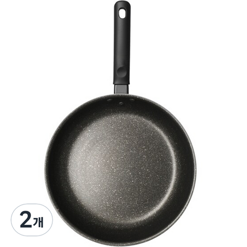 니토리 IH 인덕션 소프트 그립 마블 코팅 프라이팬, 28cm, 2개