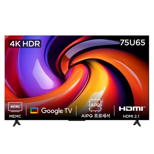 TCL 4K HDR 아이팔콘 Google TV