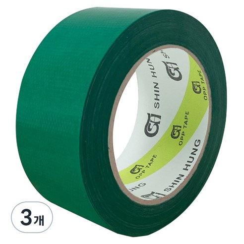 신흥테이프 청 면 테이프 48mm x 25m, 3개