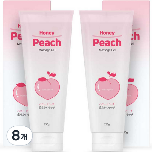 허니피치젤 복숭아향, 250g, 8개