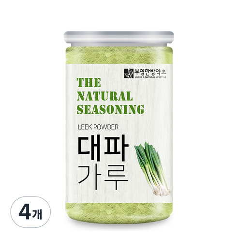 부영한방약초 대파 가루, 100g, 4개