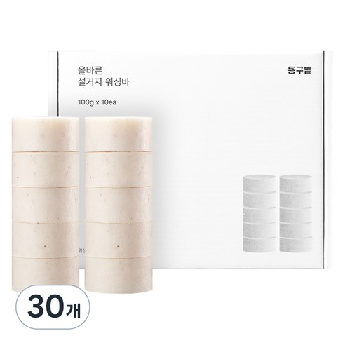 동구밭 올바른 설거지 워싱바, 1kg, 3개