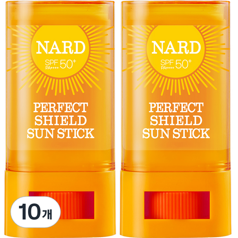 부케가르니 나드 퍼펙트 쉴드 선스틱 SPF50+ PA++++, 22g, 10개