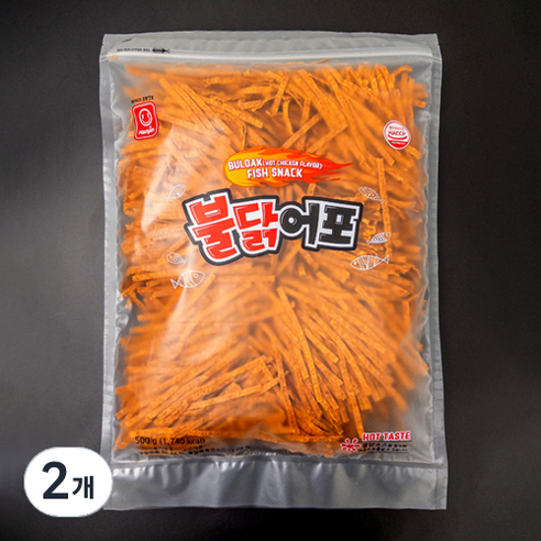 한진식품 불닭어포, 500g, 2개