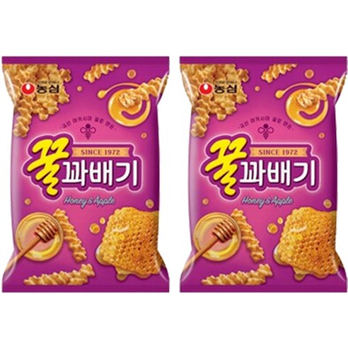 꿀꽈배기, 90g, 2개