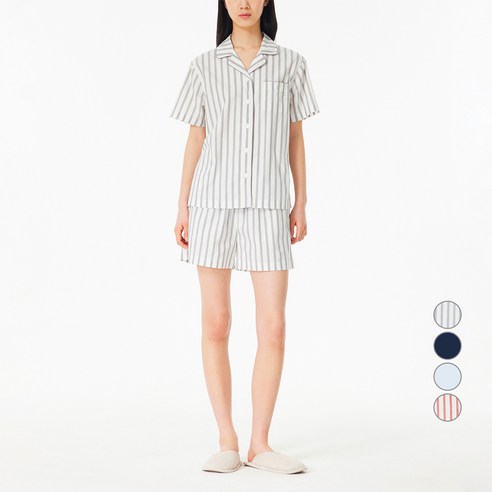 꿀잠 보장! JAJU 통기성 코튼 파자마로 산뜻한 여름밤을! 자주파자마