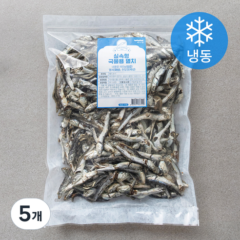 바다원 실속형 국물용 멸치 상급 (냉동), 600g, 5개