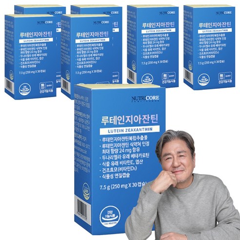 뉴트리코어 루테인지아잔틴, 30정, 7개