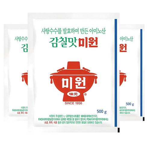 미원 감칠맛미원, 500g, 3개