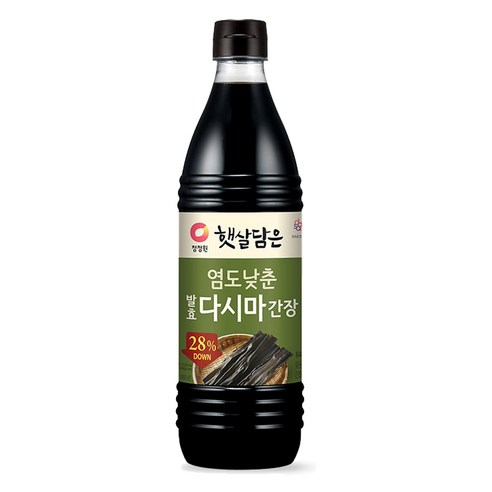 햇살 품은 깊은 맛, 저염 발효 다시마 간장의 섬세한 매력 다시마간장