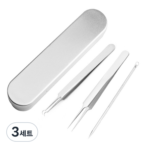 블랙헤드 피지제거기 3종 세트, 3세트