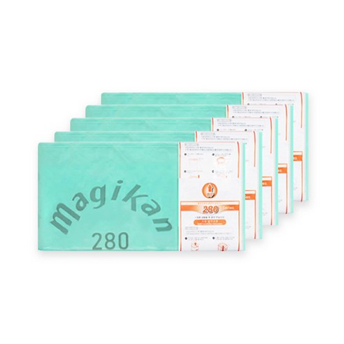 매직캔 리필 봉투 280R5BC, 5개, 25L
