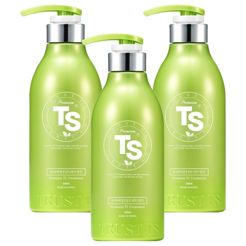 TS 프리미엄 헤어트리트먼트, 500ml, 3개
