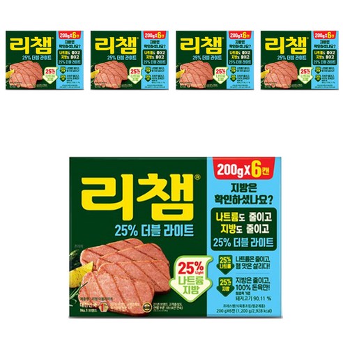 동원 리챔 더블라이트, 200g, 30개