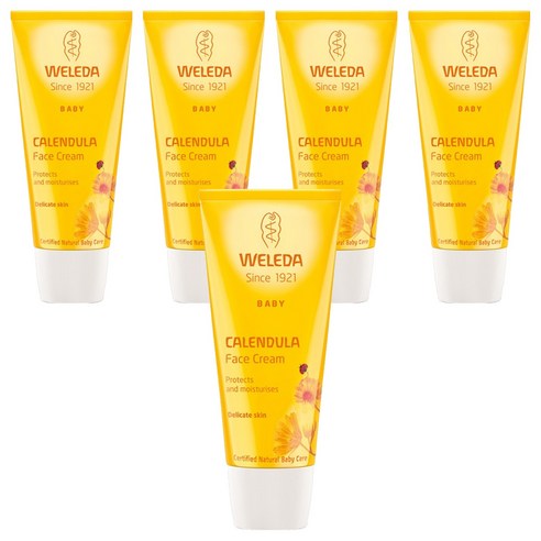 벨레다 카렌듈라 페이스크림, 5개, 50ml