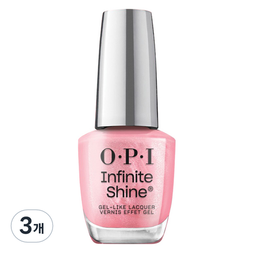 오피아이 인피니트 샤인 젤 라이크 매니큐어, ISL R44 PRINCESSES RULE, 15ml, 3개