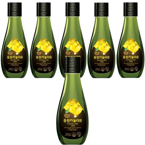 동원 카놀라유, 900ml, 6개