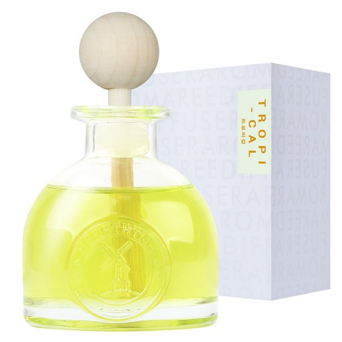 허브타임 차량용 디퓨저 60ml, 트로피칼, 1개