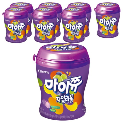 마이쮸 자일리톨 포도, 110g, 8개