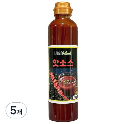 에이플러스 핫소스, 560g, 5개