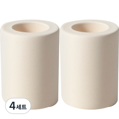 레이지소사이어티 규조토 미니 홀더, 아이보리, 아이보리, 4세트